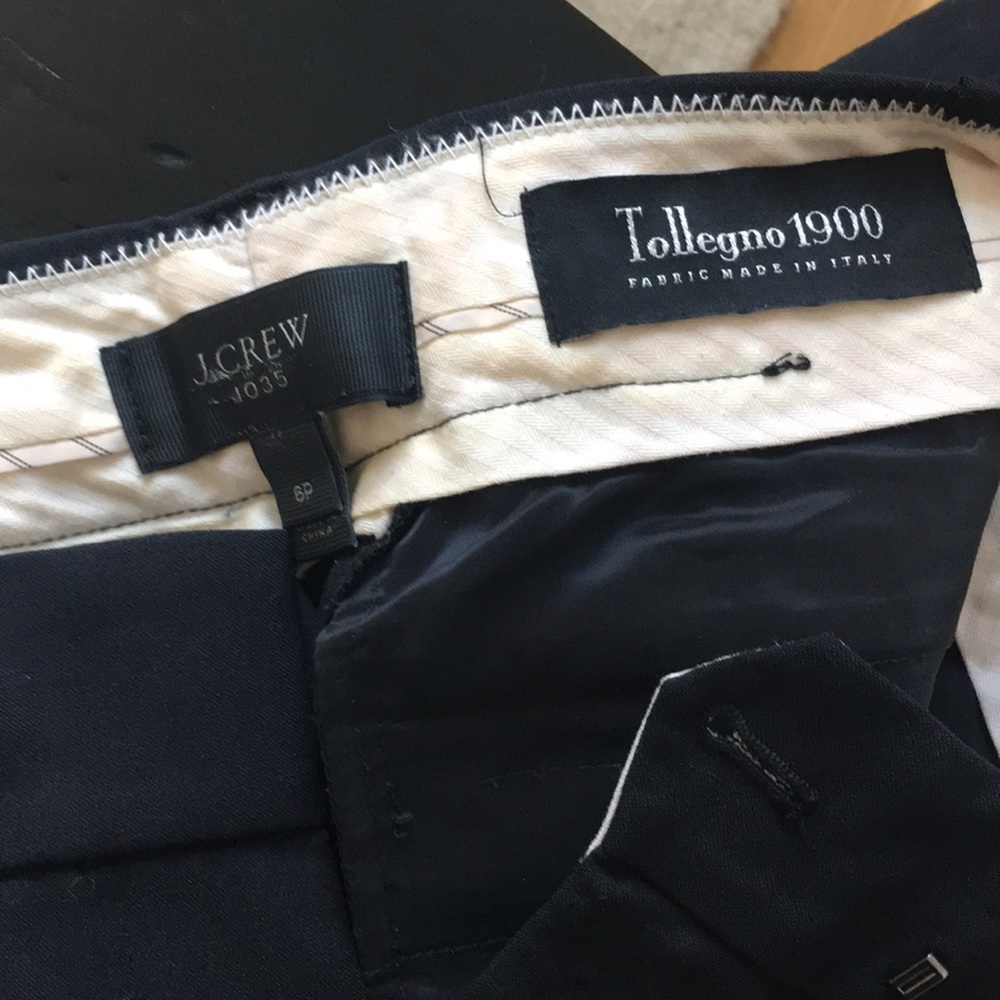 J. Crew 1035 Black Pant